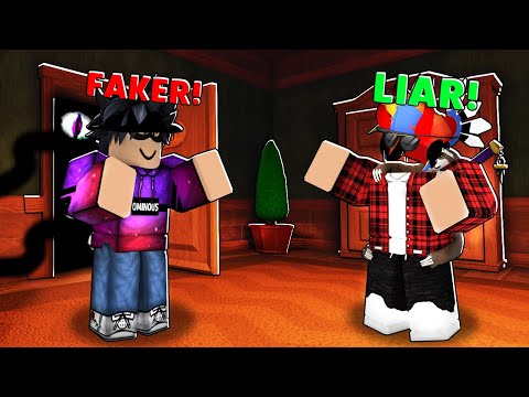 They FAKED Being YouTubers, So I RACED Both Of THEM… (ROBLOX DOORS)
