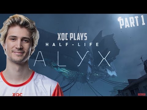 This game is AMAZING! – xQc Plays Half-Life: Alyx [1/3] | xQcOW