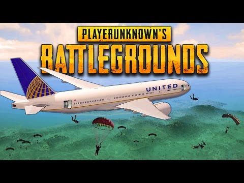 THIS IS WHAT HAPPENS WHEN YOU FLY UNITED!! Playerunknown's Battlegrounds Gameplay