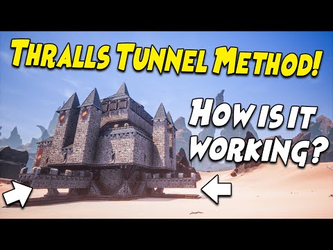Thralls Tunnel Method! | CONAN EXILES