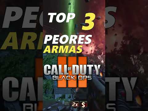 TOP 3 PEORES ARMAS DE BLACK OPS 3 ZOMBIES | LAS PEORES