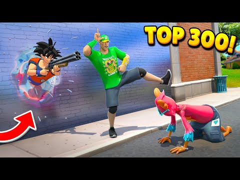 TOP 300 FUNNIEST FAILS IN FORTNITE (Part 8)