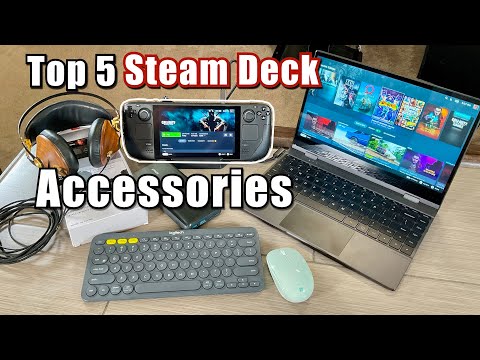 TOP 5 Steam Deck Accessories (Docks, protective case, headphones, power bricks, SD cards, etc)