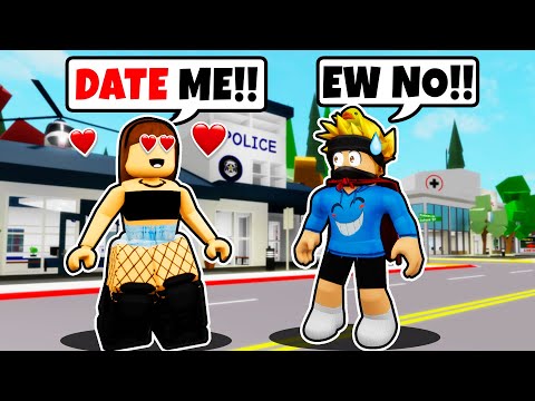 TOXIC ODER Tries To ONLINE DATE Me in Roblox Brookhaven RP!!