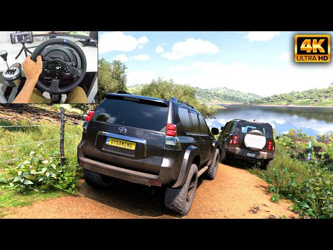 Toyota Prado & Land Rover Defender | OFFROAD CONVOY | Forza Horizon 5 | Thrustmaster T300RS gameplay