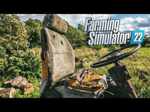 Tractors first start in 50 years on grandpa's farm | Farming Simulator 22