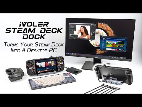 Transform The Steam Deck Into A Desktop PC With This New 4K Dock!