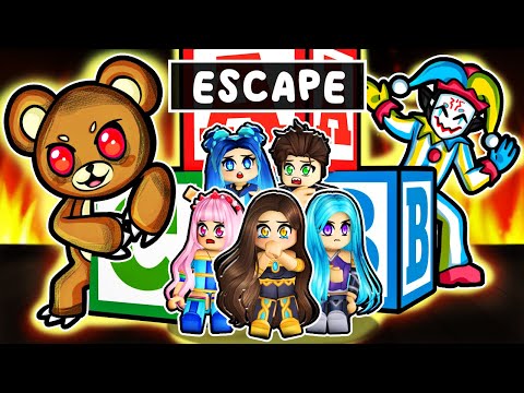 Trapped in a HAUNTED ROBLOX TOY FACTORY!