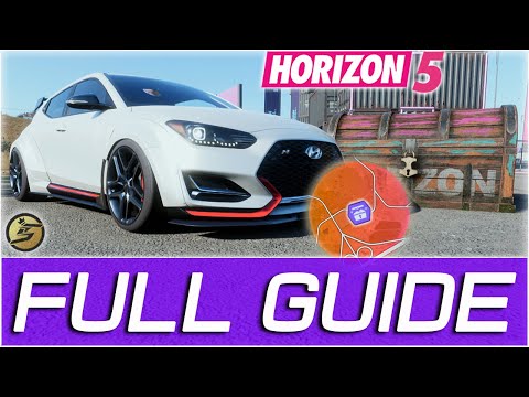 TREASURE HUNT SUPER STREET Forza Horizon 5 Treasure Hunt Super Street FH5 Winter Treasure Hunt