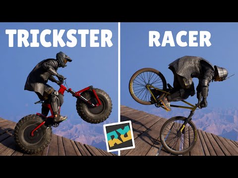 Trickster Controls VS Racer Controls | Riders Republic