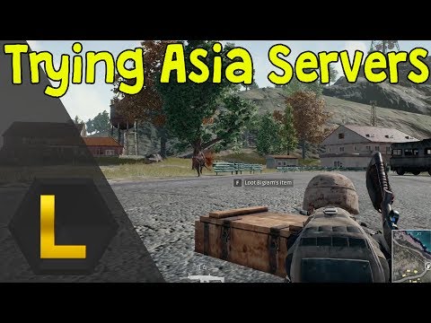 Trying Asia Servers – PLAYERUNKNOWN'S BATTLEGROUNDS