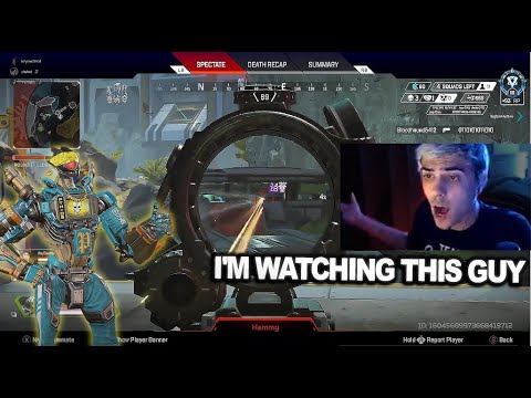 TSM Imperialhal spectates a random player who kills him and verhulst ( apex legends )