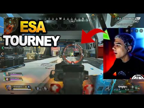 TSM Imperialhal' team played ESA tournament and what happened.. 😱 STREAMERS GAME!! ( apex legends )