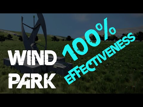 Tutorial: BEST WAY To Place Wind Turbines at Space Engineers (Optimal Wind Turbine Park)