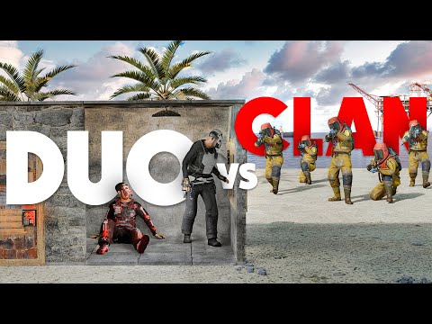 Two Veterans VERSUS A CLAN – Rust (Duo Survival)
