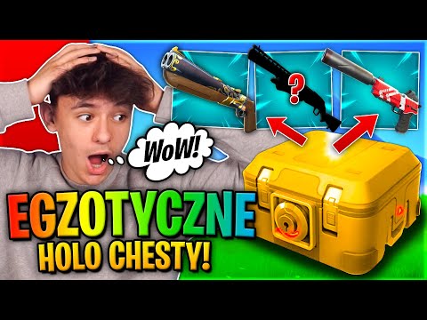 TYLKO EGZOTYCZNE HOLO SKRZYNKI! w Fortnite