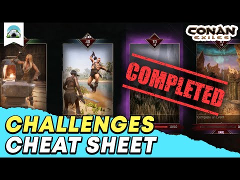 Ultimate Challenge Completion Guide [New version in description]  Challenge Guide | Conan Exiles 3.0