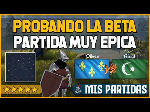 Una PARTIDA muy ÉPICA | Beta AGE OF EMPIRES 4