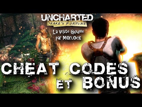 Uncharted: Drake's Fortune – Cheat Codes et Bonus