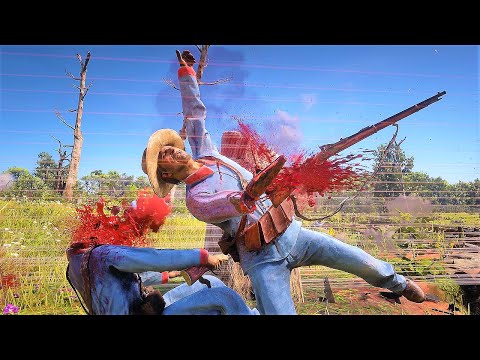 US Army vs Cuban Military | RED DEAD REDEMPTION 2 NPC Wars 87