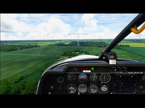 USA / Nebraska / Aurora Mun-Potter landing. Microsoft flight simulator Xbox – X