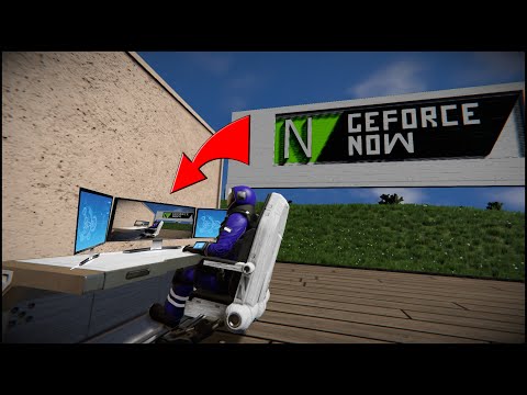 Using A Game Streaming Service For The First Time! | Space Engineers GeForce NOW