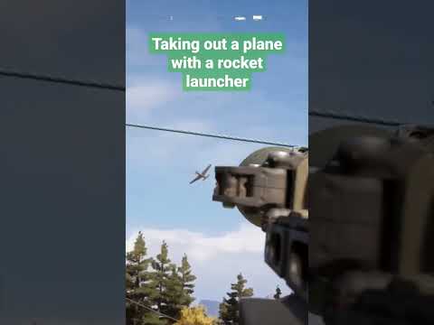Using a rocket launcher in Far Cry 5