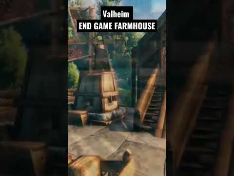 Valheim END GAME Farmhouse – #short