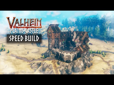 Valheim – I Speed Build a Plains Castle