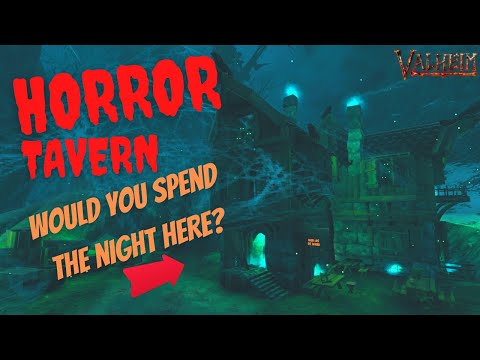 Valheim mistlands haunted tavern build