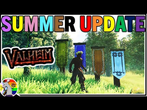 VALHEIM SUMMER UPDATE! New Banners, Crown And Save Data Fixes (PTB)