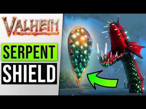 Valheim Tips: Secret Sea Serpent Shield Location – (Best Weapons & Armor Combat Gameplay in Valheim)