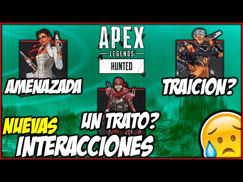 ¿¡Valkyrie ha traicionado a Loba!? ¡Nuevas interacciones de leyendas! | Apex Legends HUNTED