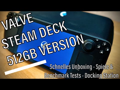 VALVE STEAM DECK – Ein Alleskönner? Spiele Test, Benchmark Test und Docking Station