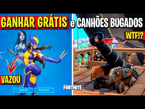 VAZOU A NOVA SKIN X-23 DA MARVEL NO FORTNITE! (BUG INVISÍVEL, RECOMPENSA e SHOW AO VIVO)