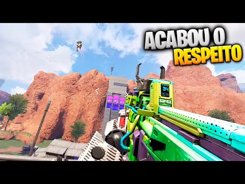 VOLTEI A JOGAR APEX LEGENDS MOBILE E OS NOVATOS TENTARAM ME LEVAR NO RUSHADAO KKKK