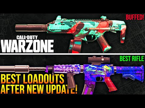 WARZONE: Top 10 BEST LOADOUTS After New Update! (WARZONE Meta Loadouts)