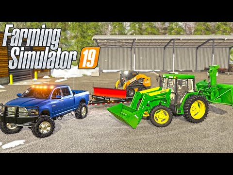 WE BOUGHT 500,000$ IN NEW SNOW REMOVAL EQUIPMENT | (ROLEPLAY) FARMING SIMULATOR 2019