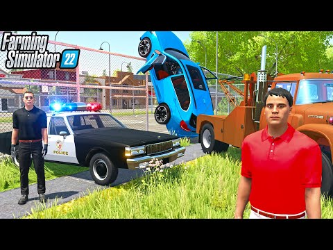 WE GOT BROKEN INTO *COPS CALLED*  | CAN WE MAKE MILLIONS? (FS22 CHALLENGE) FARMING SIMULATOR 22