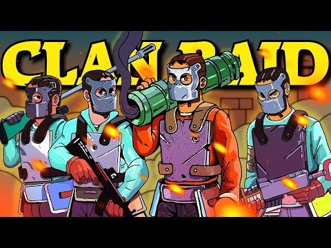 We Raided a Clan on wipe day in Rust…