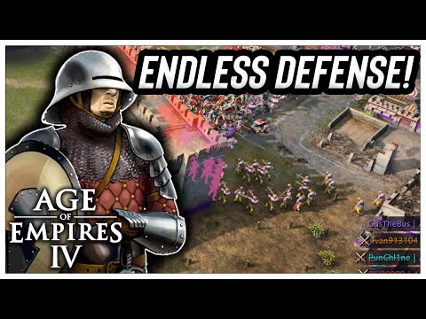 We stopped ENDLESS waves in Age of Empires 4!