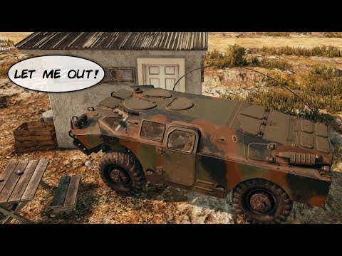 WE TRAPPED HIM WITH THE NEW PUBG BRDM-2 TANK! (Playerunknown's Battlegrounds)