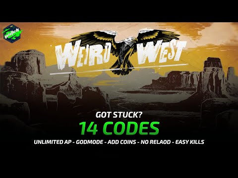 WEIRD WEST Cheats: Add Coins, Godmode, Easy Kills, No Reload, … | Trainer by PLITCH