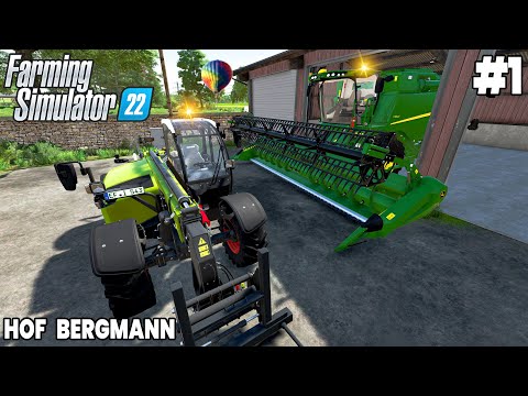 WELCOME to my new NEW Farm | Hof Bergmann | Farming Simulator 22 | Episode 1