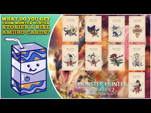 What Do You Get From Monster Hunter Stories 1 & Rise Amiibo Cards? | Monster Hunter Stories 2