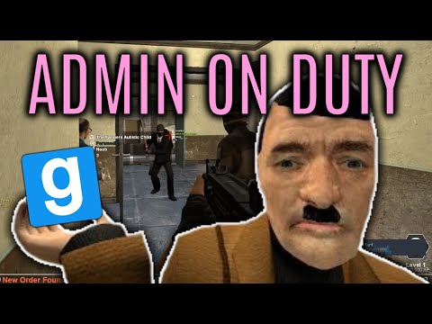 What Happens when you act like an admin in Gary's Mod? (Funny Moments)