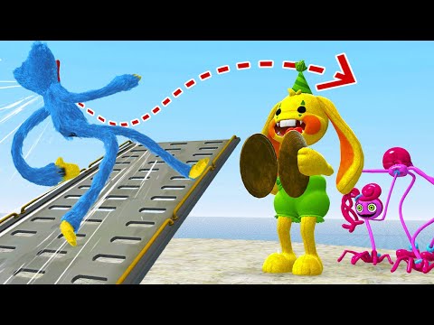Who has the Longest Jump in Poppy Playtime?! (Garry's Mod)