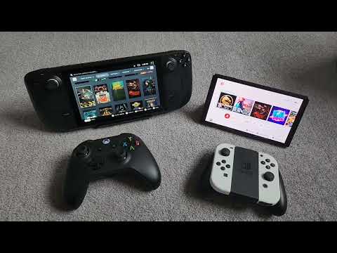 Why the Switch OLED is SUPERIOR to the Steam DECK