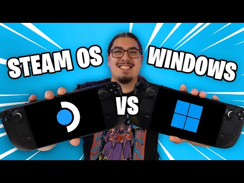 Windows SteamDeck Performance! Is Windows Better than SteamOS?