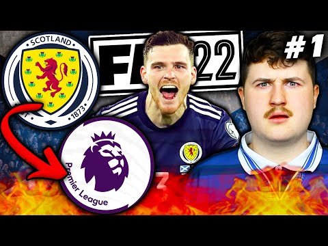 Winning The Premier League With Scotland | EPISODE ONE Football Manager 2022 Let's Play